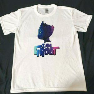 Cutsom I Am Groot t-shirt